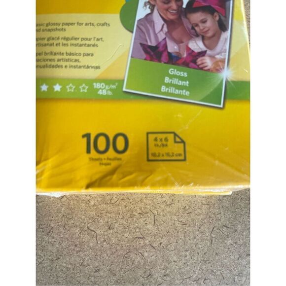 KODAKEAST White 6.5 Mil Glossy 100 Sheets/Pack Photo Paper Size 4 X 6 NEW - Picture 8 of 15